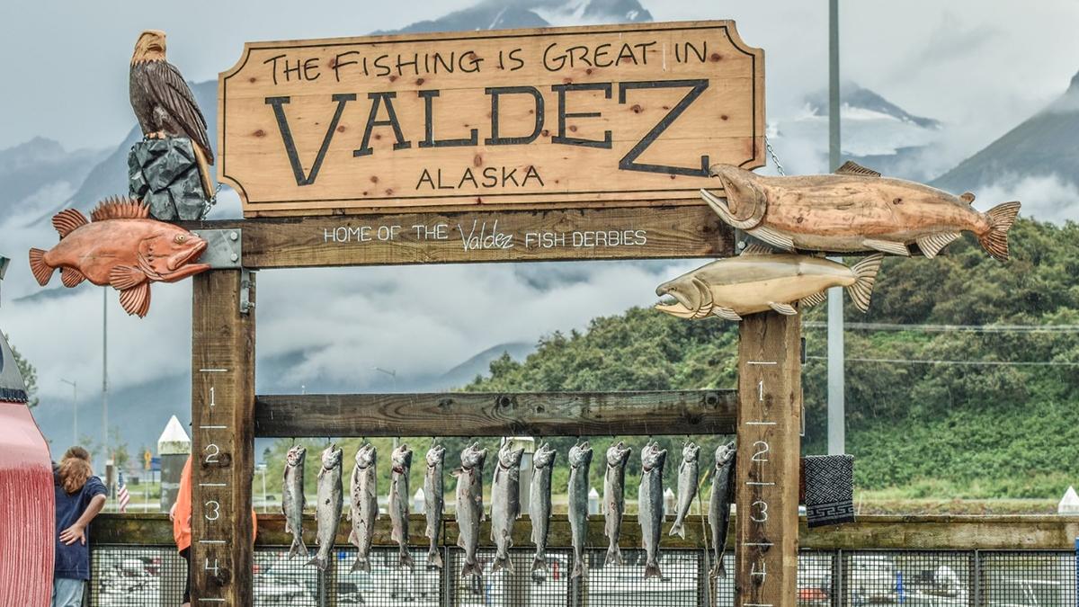 prince william sound fishing dock