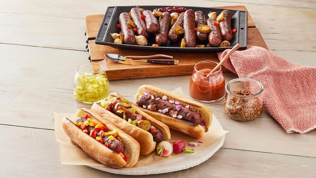 bison recipes hot dogs horizontal