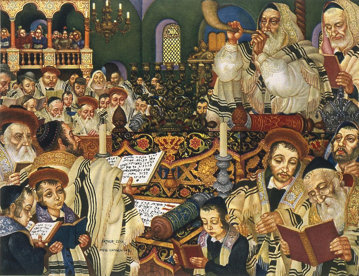 Article Cards Featured Image Arthur Szyk    . The Holiday Series, Rosh Hashanah   , New Canaan, CT