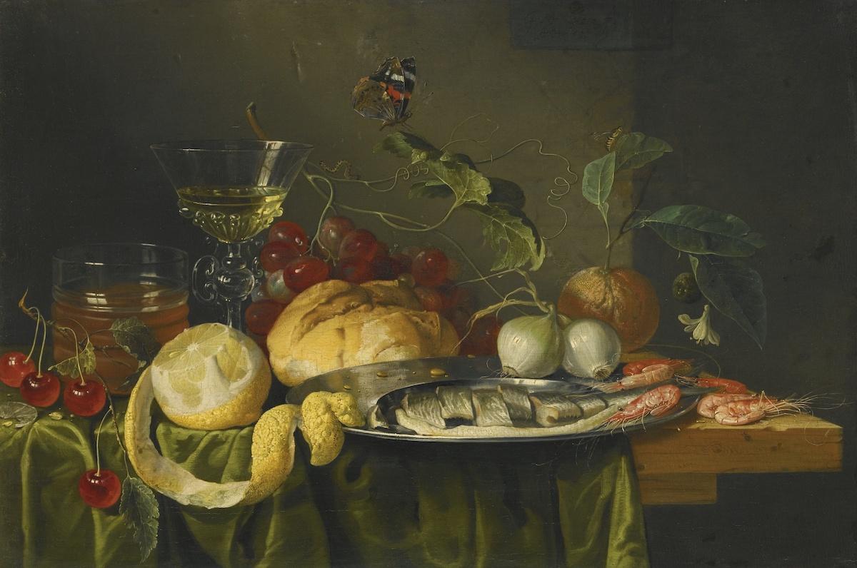 Article Cards Featured Image Jan Davidsz de Heem   Herring and Onions with Fruit and Wine L JW